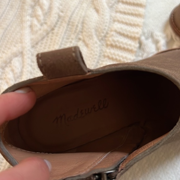 Madewell Billie boot in wet pebble suede size 7 - Picture 9 of 12